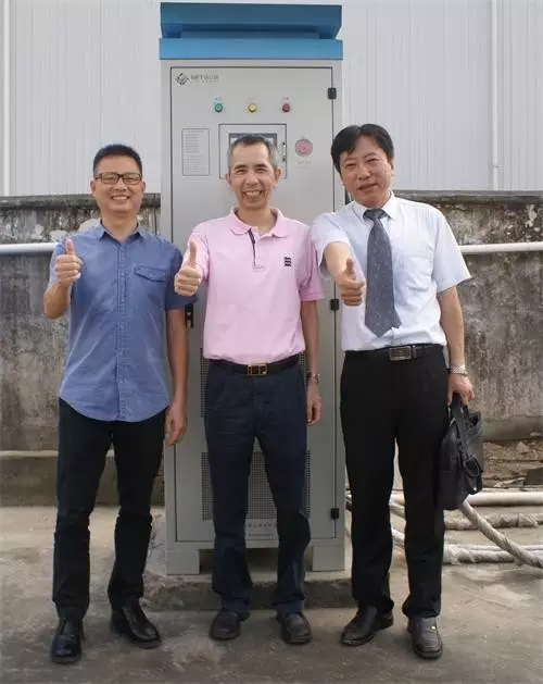 大岭山镇詹文光书记为永旺彩票充电桩点赞